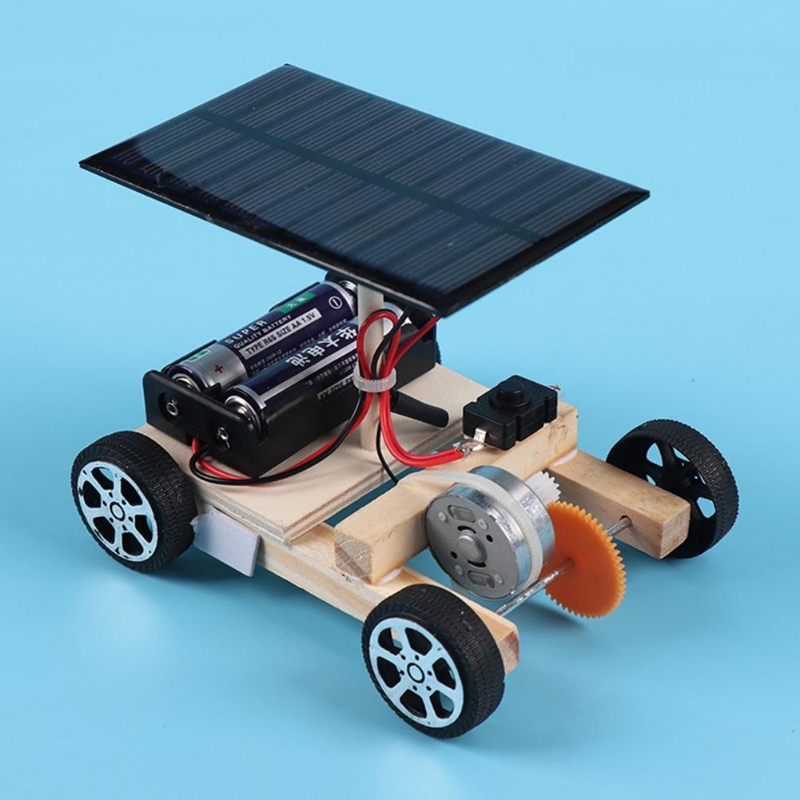 Diy Electronics For Beginners - Assemble Solar Car Creative Inventions Motor