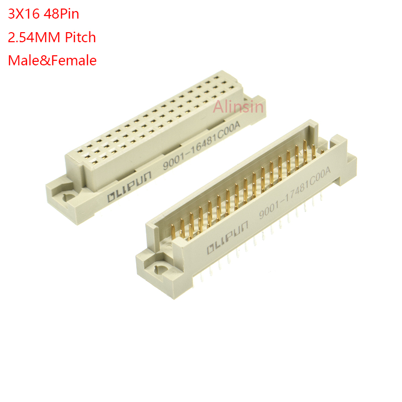 Male Female Header Pin - 5pcs din 41612 Connector 3 Rows