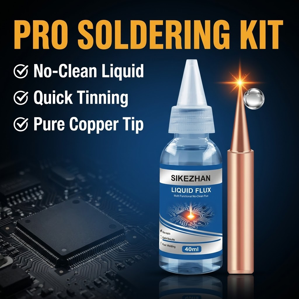 Diy Electronics Flux - SIKEZHAN 40ml Liquid Solder Flux &