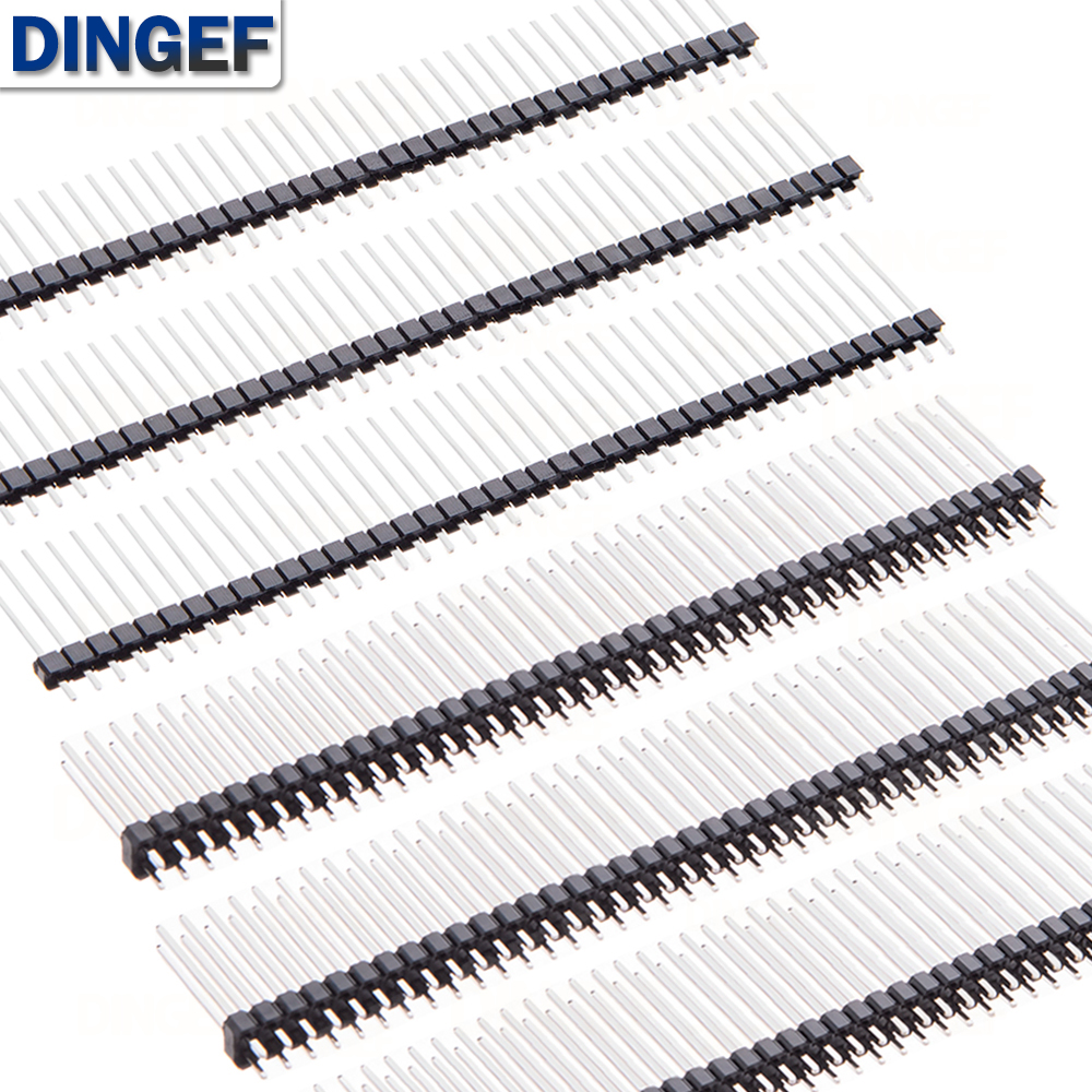 Male Female Header Pin - 10PCS Single Double Row Male 1x40P/2x40P