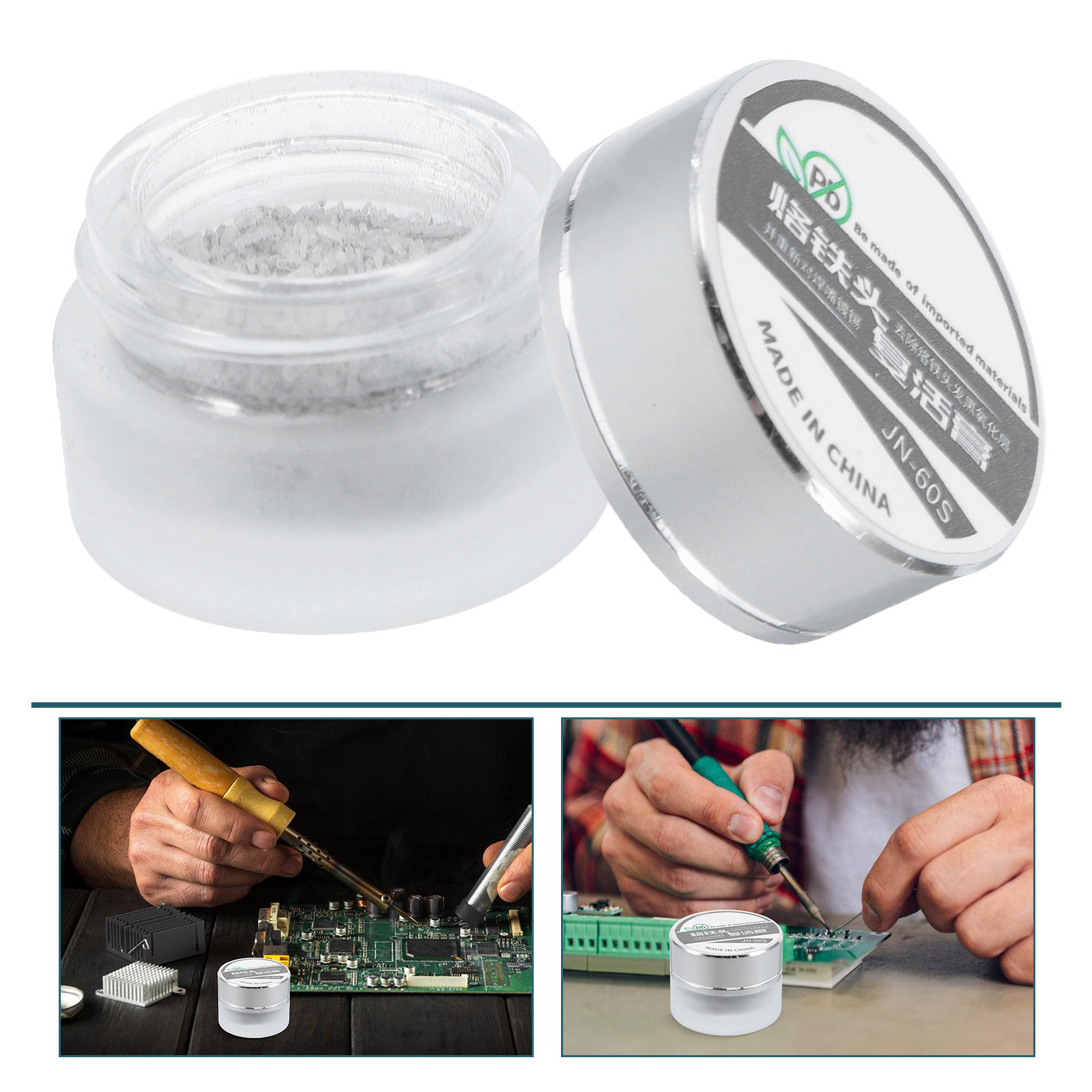 Diy Electronics Flux - Soldering Iron Tip Cleaning Paste Solder