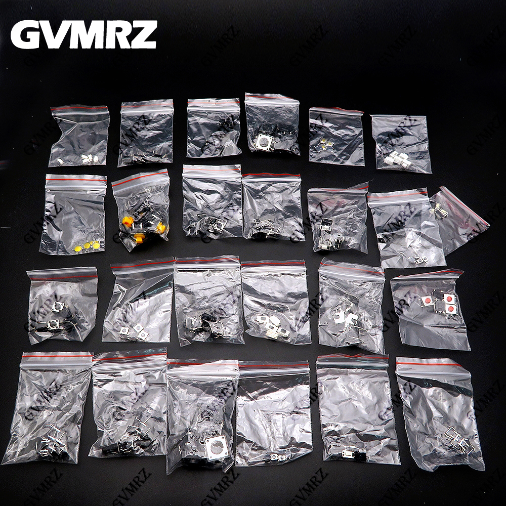 125PCS 25Values Assorted Push  - Diy Electronics For Beginners 리뷰 및 가격