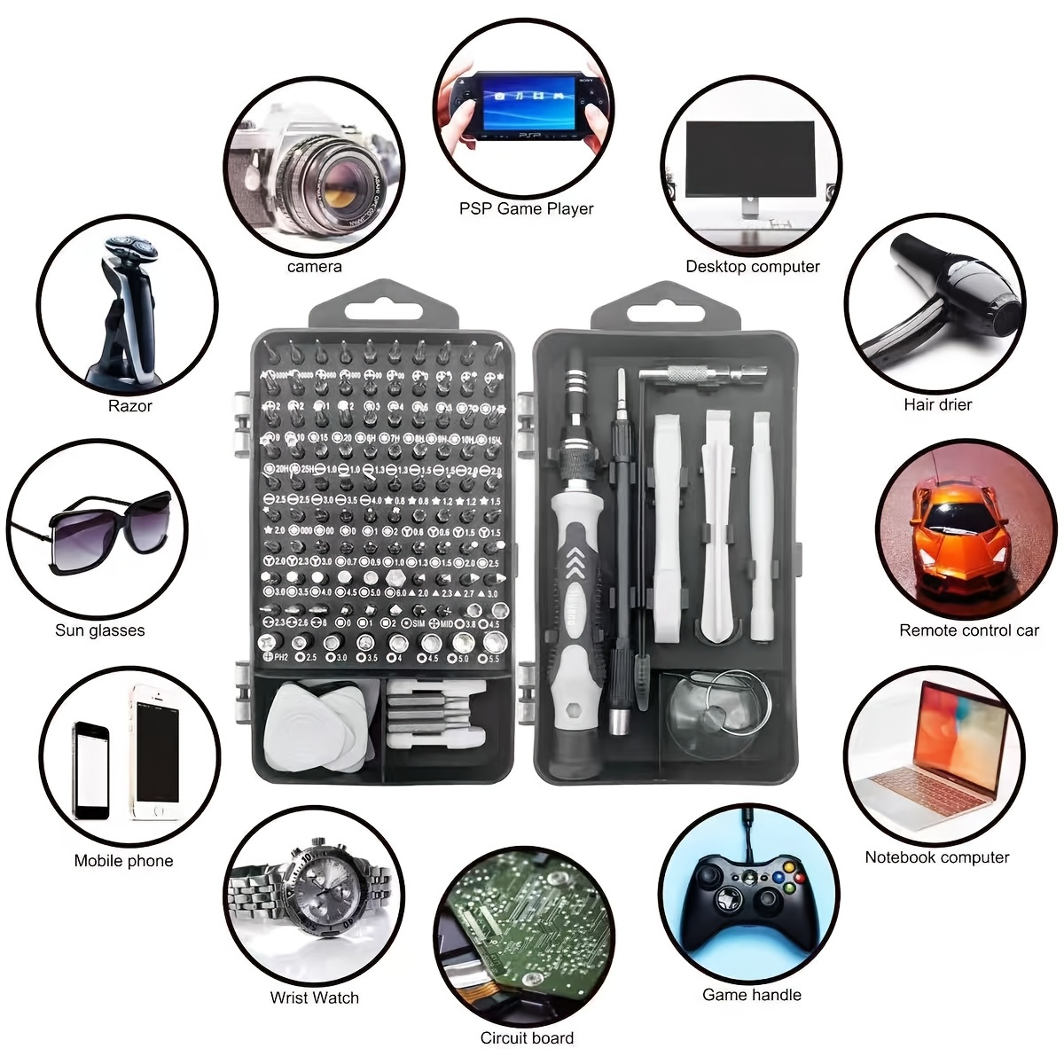 115in1 Screwdriver Bit Set, Hi - Diy Electronics For Beginners 리뷰 및 가격
