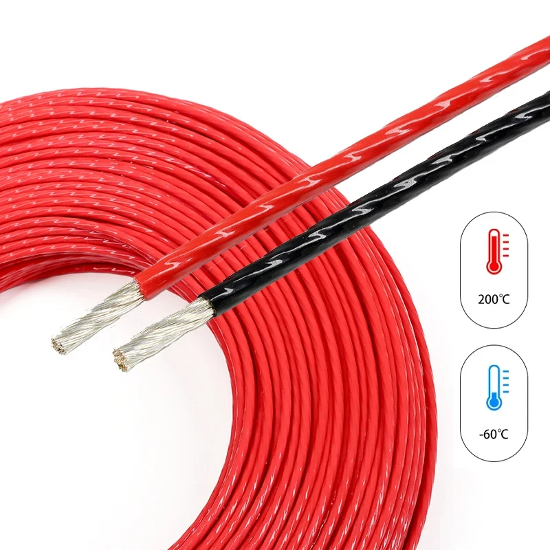 30~10AWG Red/Black PTFE Silver - Diy Electronics Audio 리뷰 및 가격
