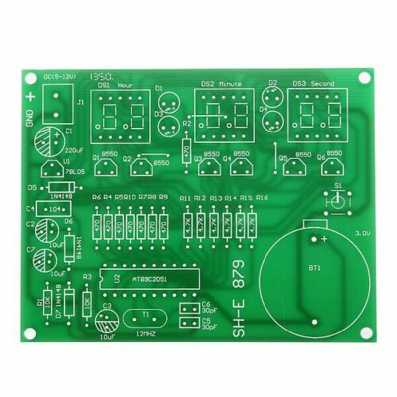 A02R! AT89C2051 6 Digital LED  - Diy Electronics Flux 리뷰 및 가격