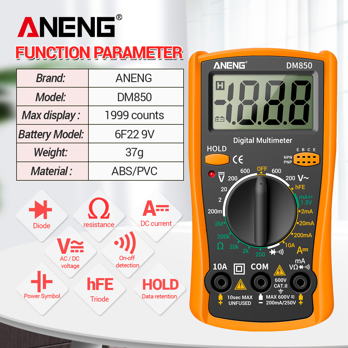 Multi functional digital displ - Multimeter Digital 리뷰 및 가격