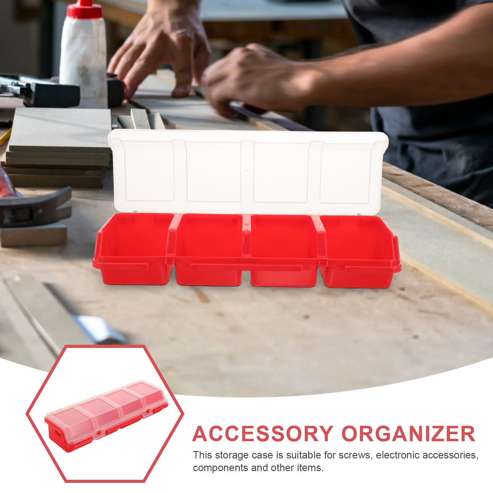 Plastic Tool Box with Dividers - Diy Electronics Workshop 리뷰 및 가격