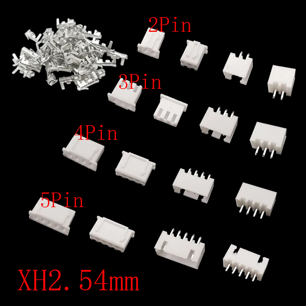 100Pcs XH2.54 JST Connector Te - Male Female Header Pin 리뷰 및 가격