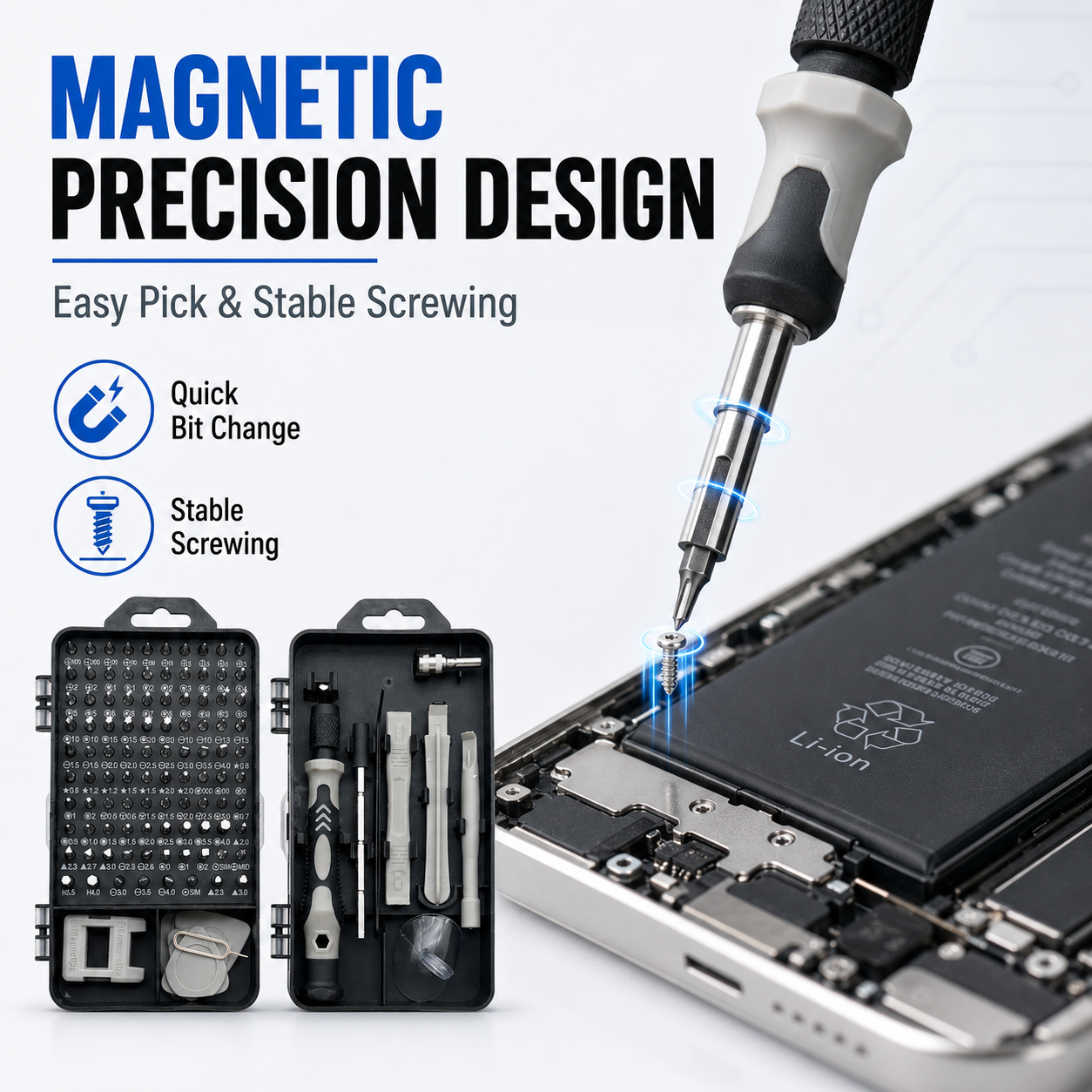 115 in 1 Magnetic Precision Sc - Diy Electronics For Beginners 리뷰 및 가격