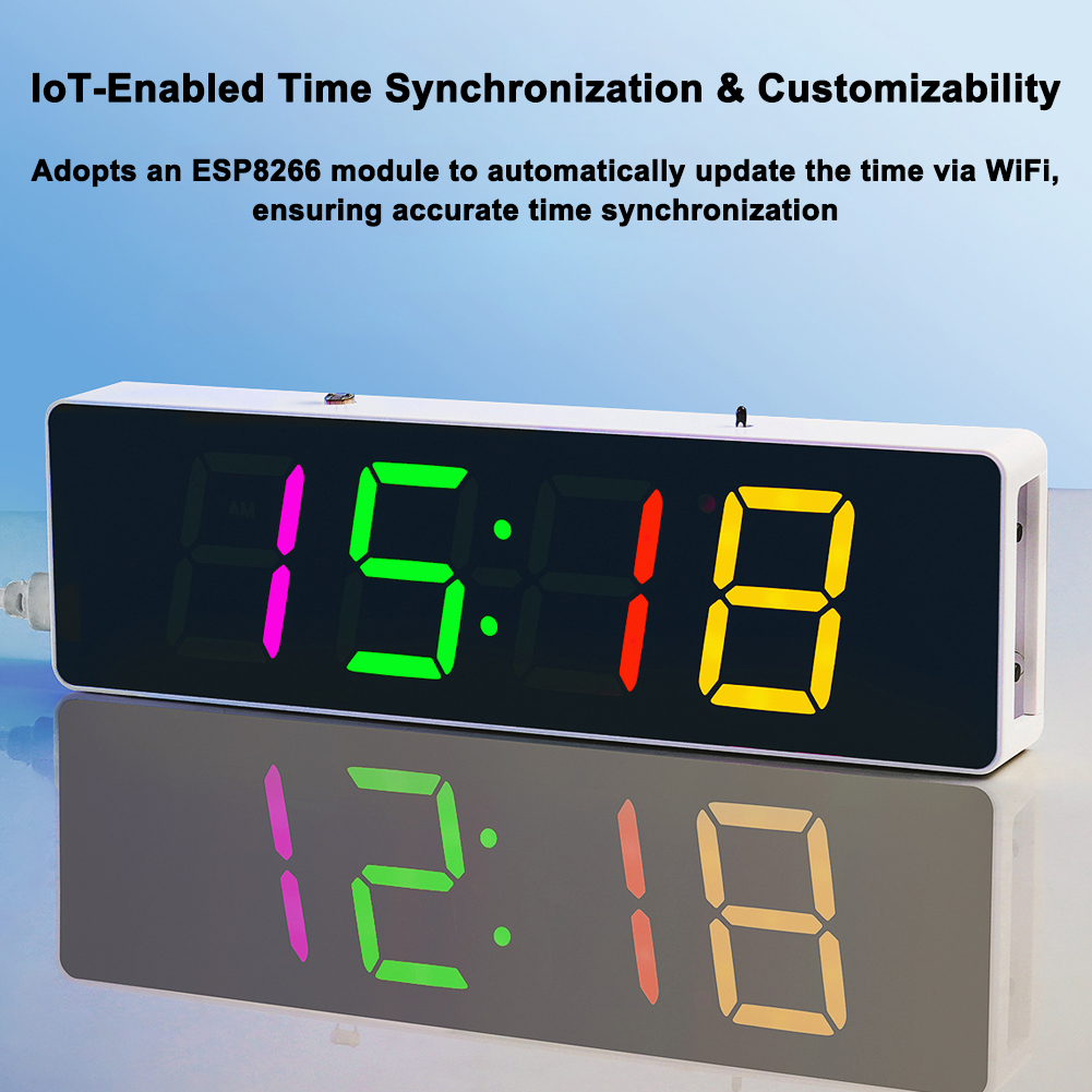 ESP8266 IoT Colorful WiFi Cloc - Diy Electronics For Beginners 리뷰 및 가격