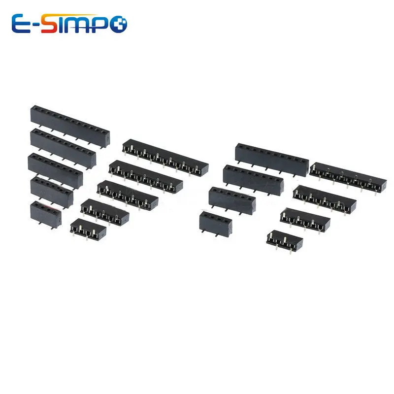 10pcs 2.0mm Pitch SMD 1*3P4P5P - Male Female Header Pin 리뷰 및 가격