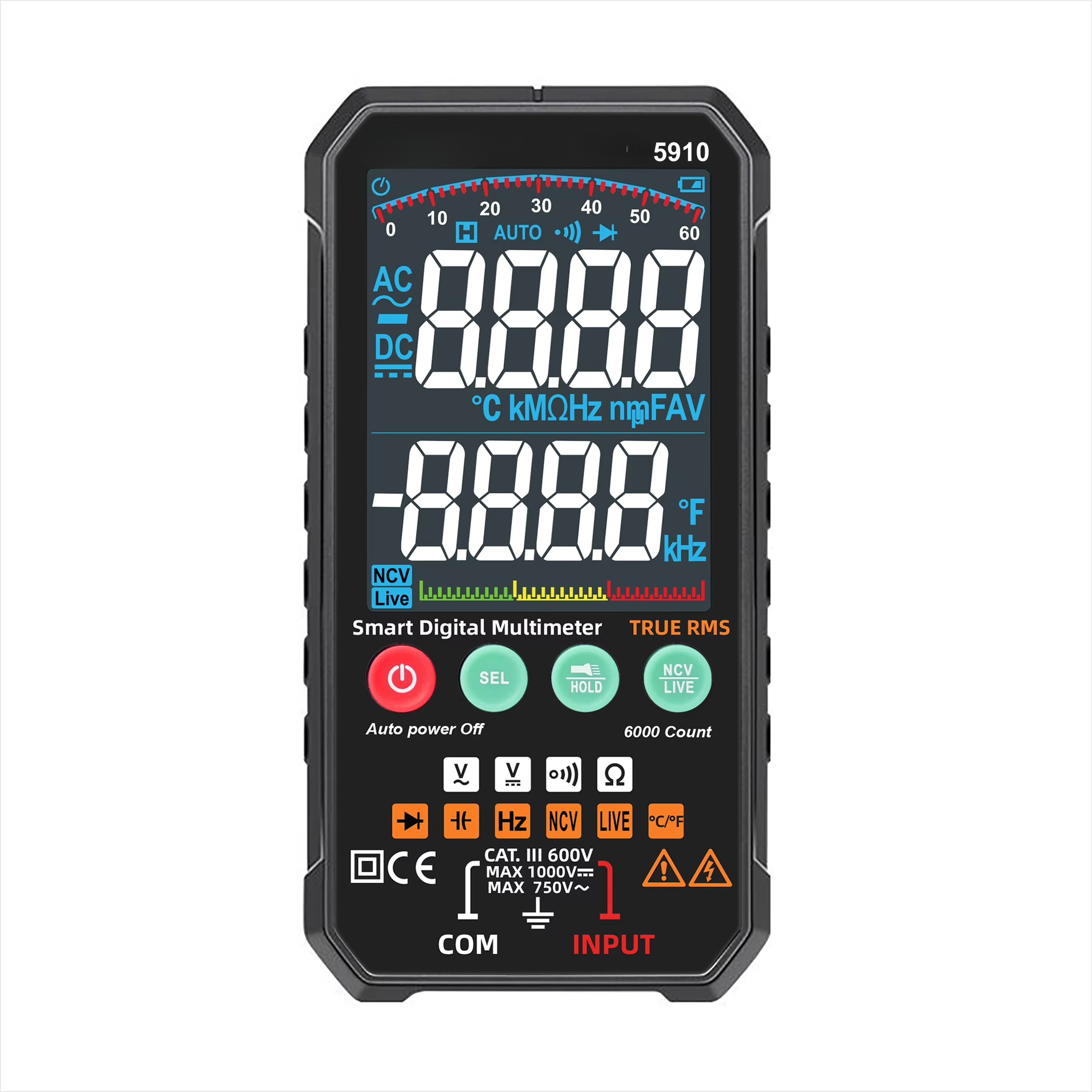 5910 NCV Temperature Multimete - Multimeter Digital 리뷰 및 가격