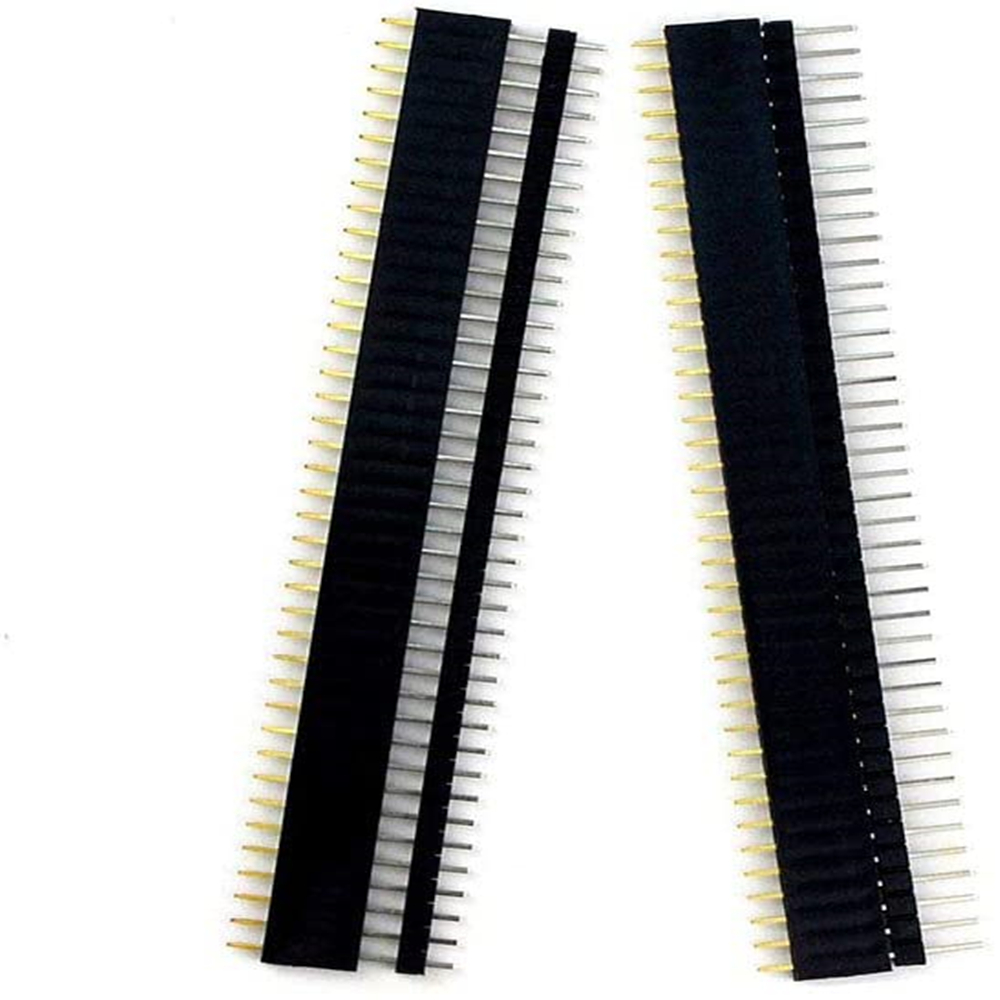 20 Pcs 10 Pairs 40 Pin 1x40 Si - Male Female Header Pin 리뷰 및 가격