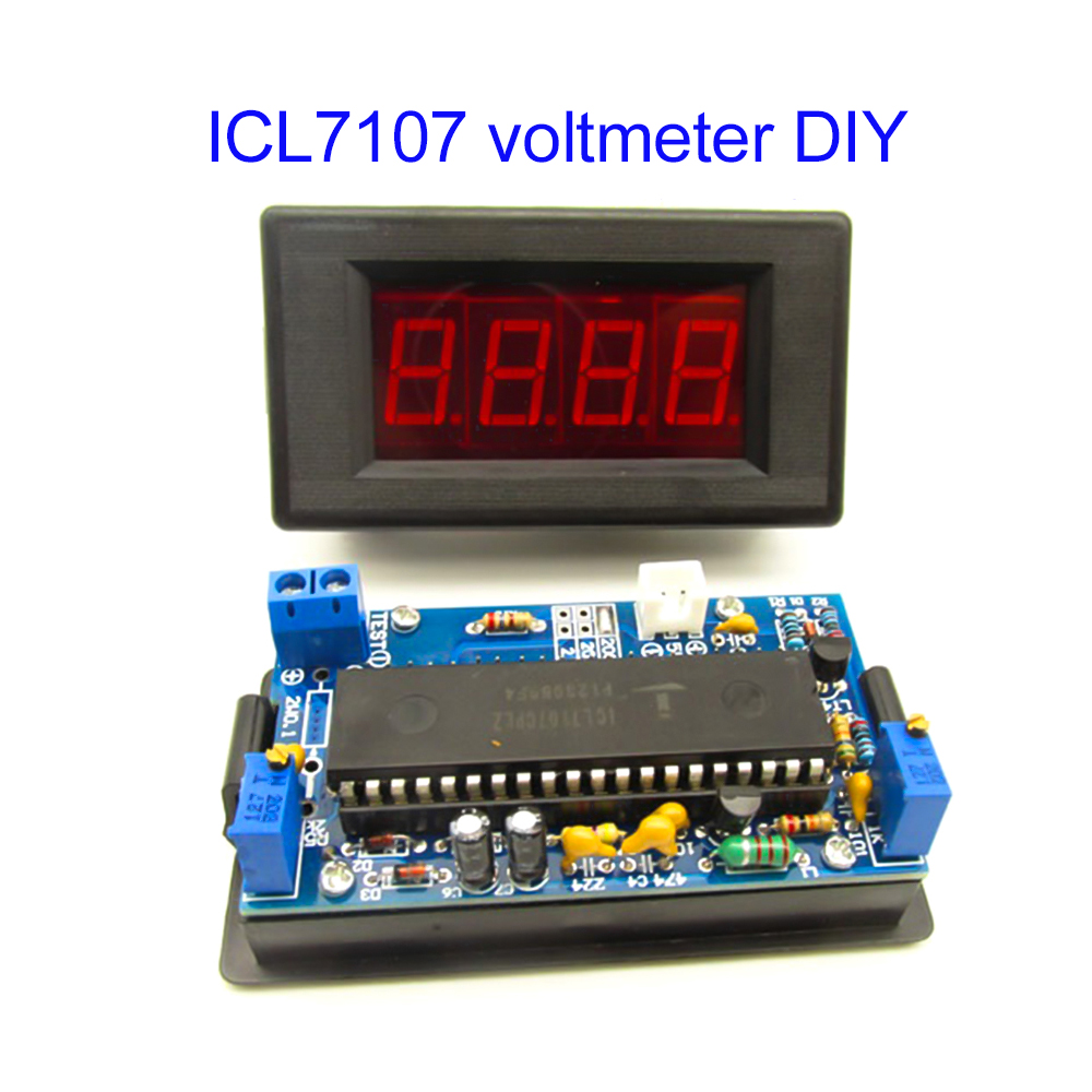 ICL7107 Voltmeter DIY Kit Part - Diy Electronics For Beginners 리뷰 및 가격