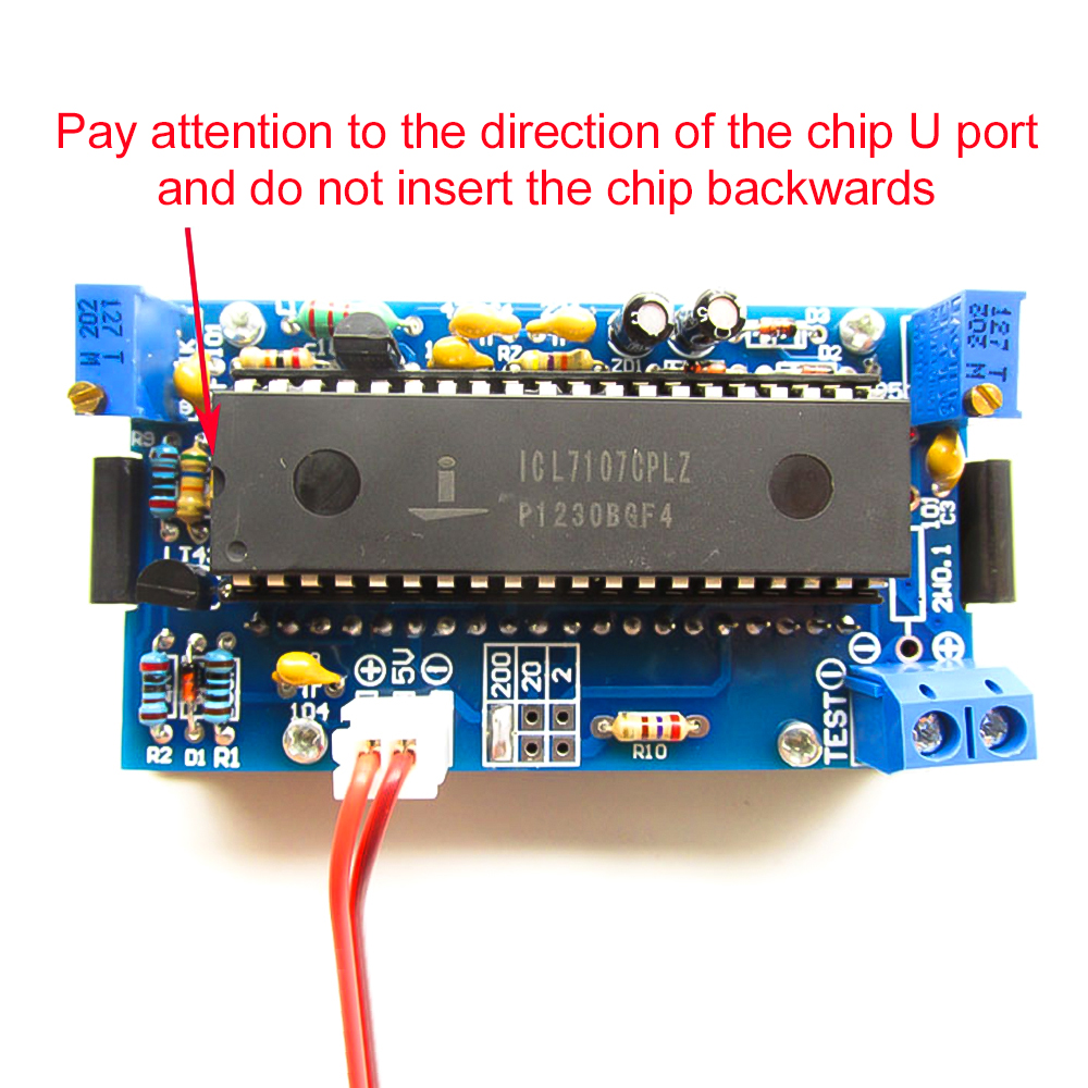 ICL7107 Voltmeter DIY Kit Part - Diy Electronics For Beginners 리뷰 및 가격