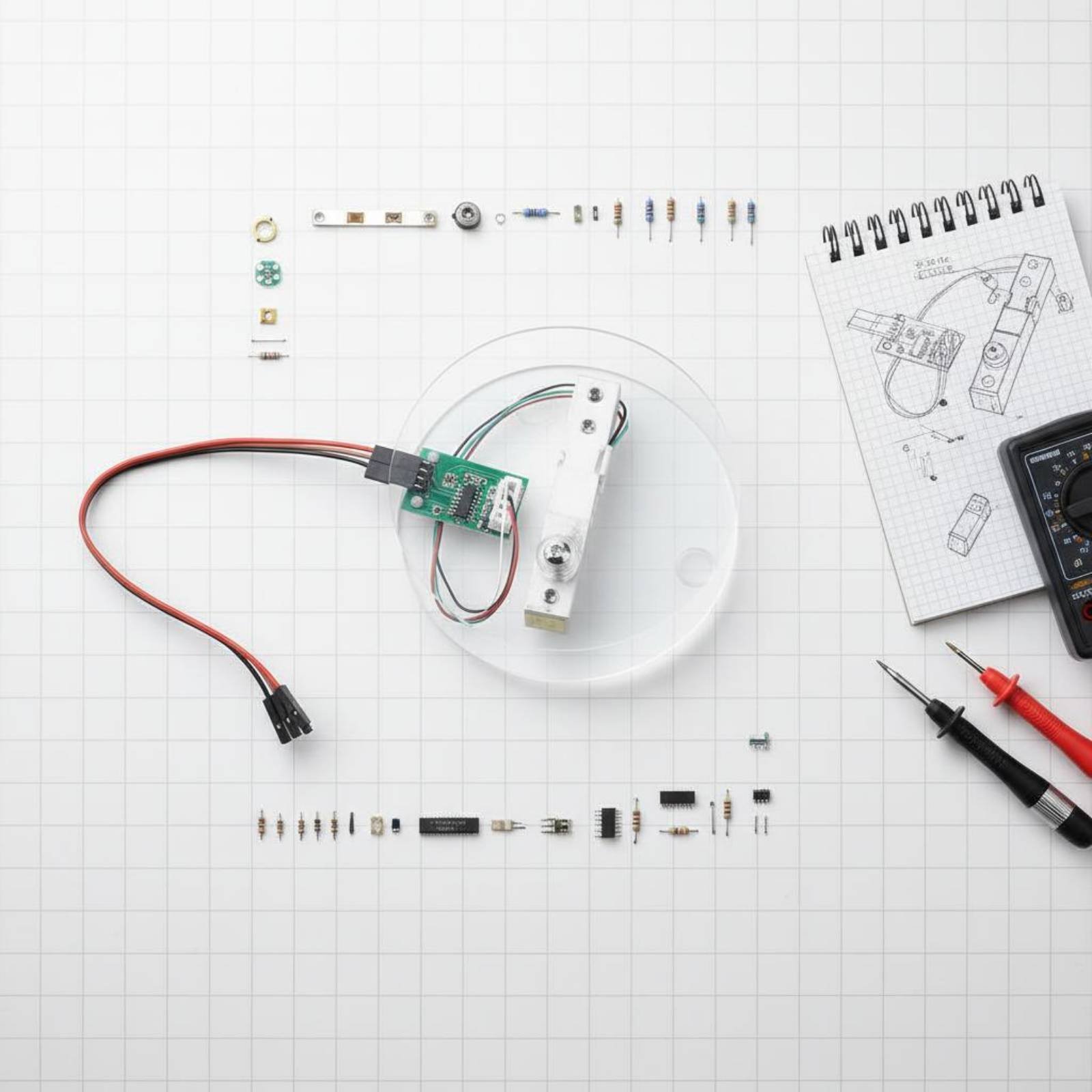 HX711 Weighing Transducer Kit  - Diy Electronics Guide 리뷰 및 가격