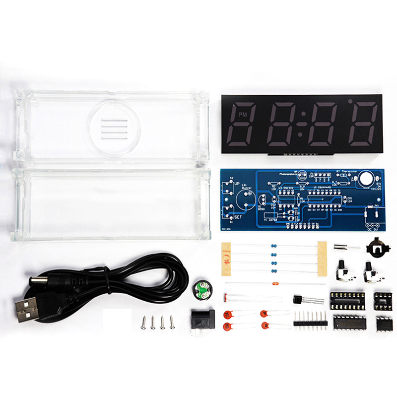 Digital Tube DIY Clock Kit Tem - Diy Electronics For Beginners 리뷰 및 가격