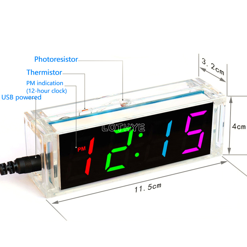 Digital Tube DIY Clock Kit Tem - Diy Electronics For Beginners 리뷰 및 가격