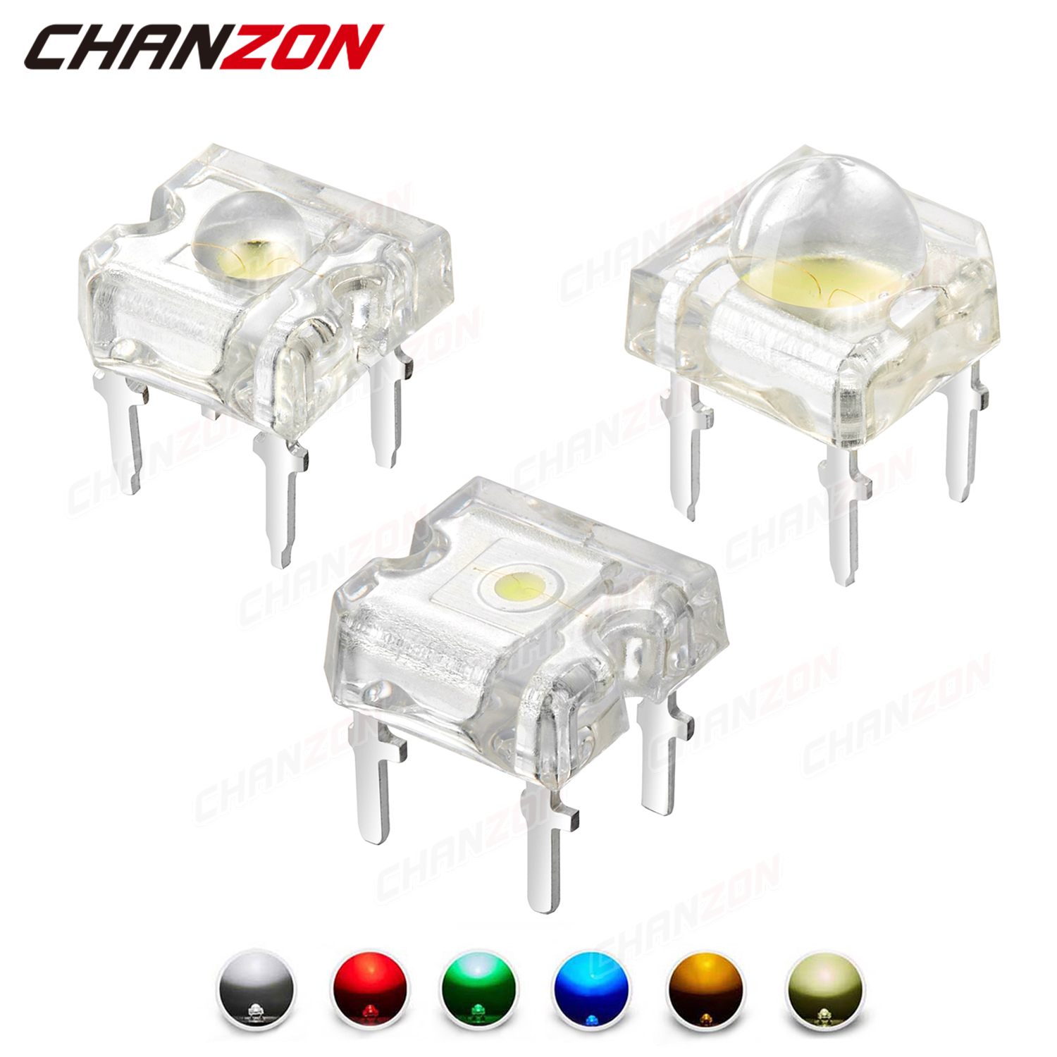 100Pcs 3mm 5mm Led Diode Piran - Diy Electronics Flux 리뷰 및 가격