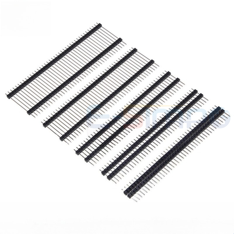 50pcs 2.54mm Gold Single Row D - Male Female Header Pin 리뷰 및 가격