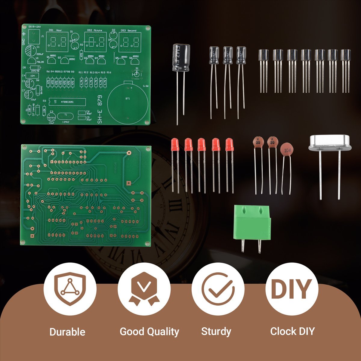 A003 AT89C2051 6 Digital LED D - Diy Electronics Flux 리뷰 및 가격
