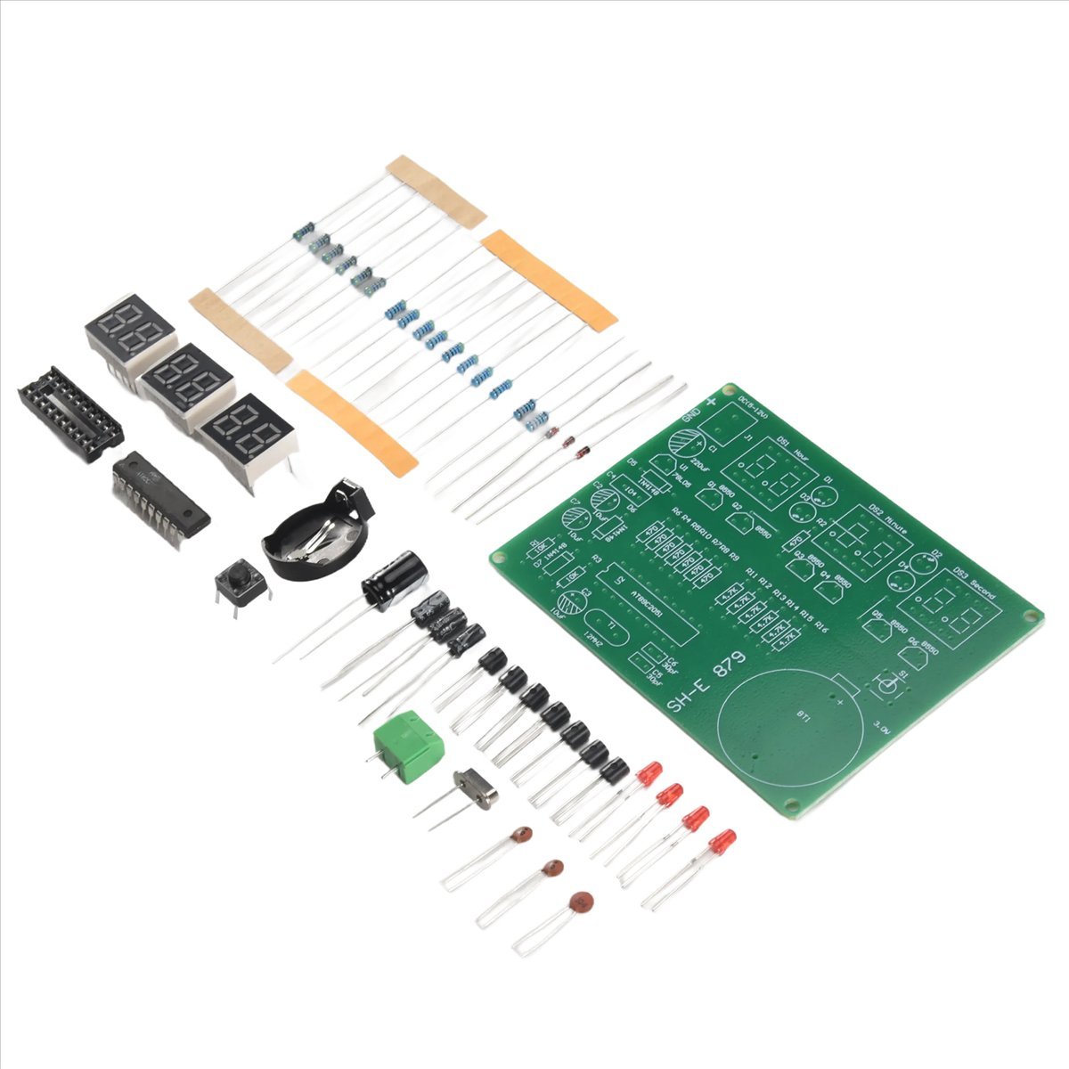 A003 AT89C2051 6 Digital LED D - Diy Electronics Flux 리뷰 및 가격