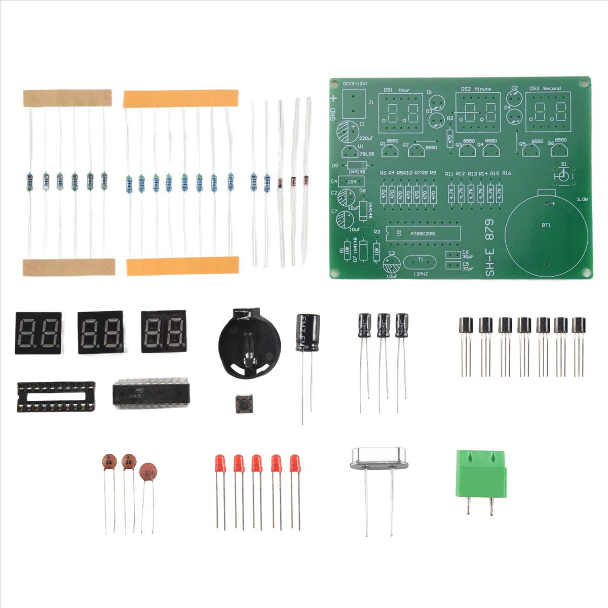 A003 AT89C2051 6 Digital LED D - Diy Electronics Flux 리뷰 및 가격