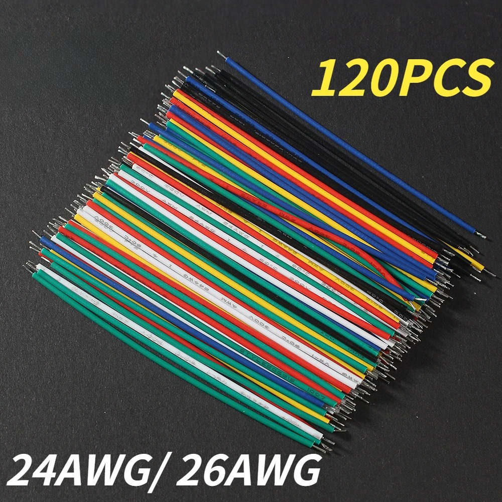 120PCS 24AWG/26AWG Tinned Copp - Diy Electronics Raspberry Pi 리뷰 및 가격
