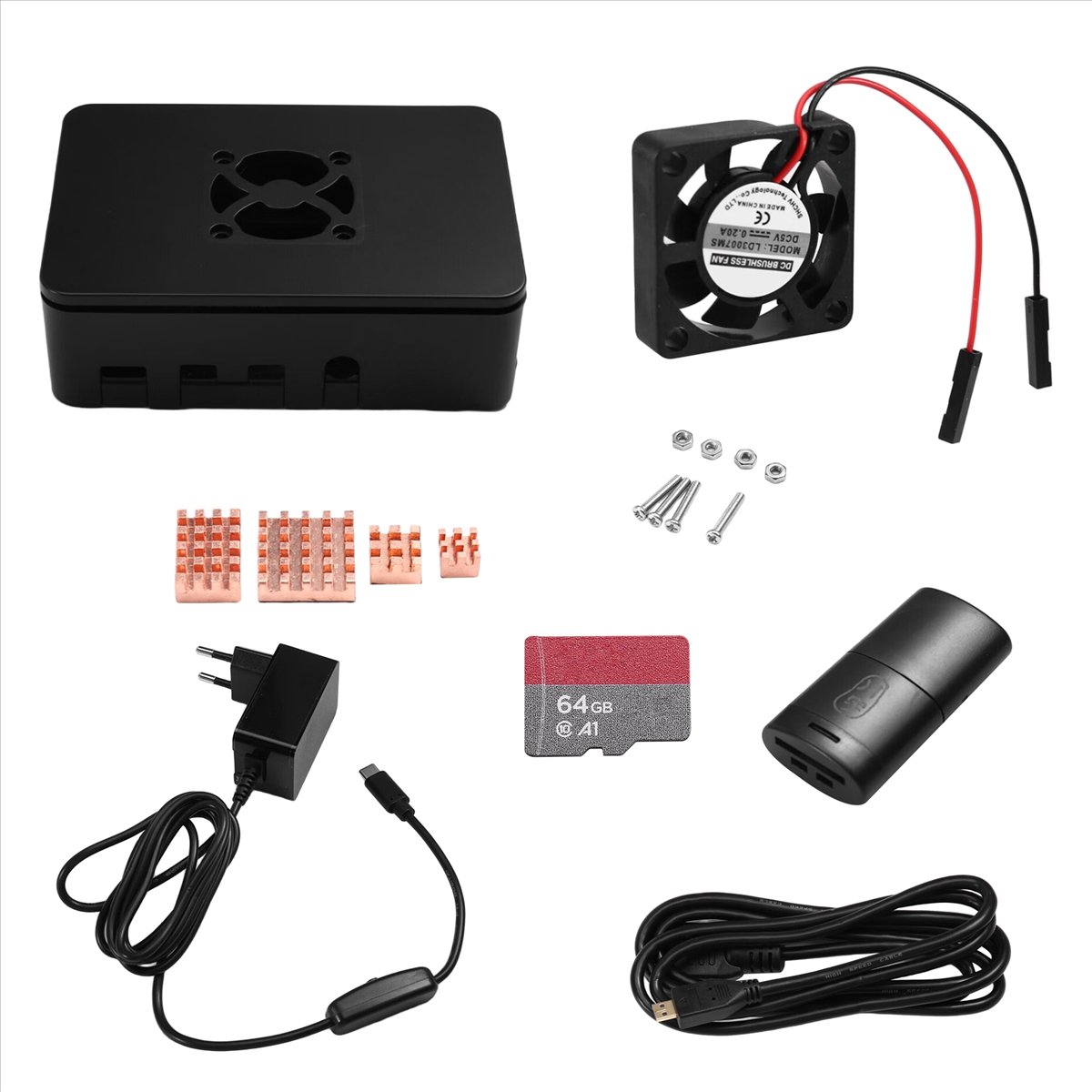 A73T For Raspberry Pi 4B Kit w - Diy Electronics Raspberry Pi 리뷰 및 가격