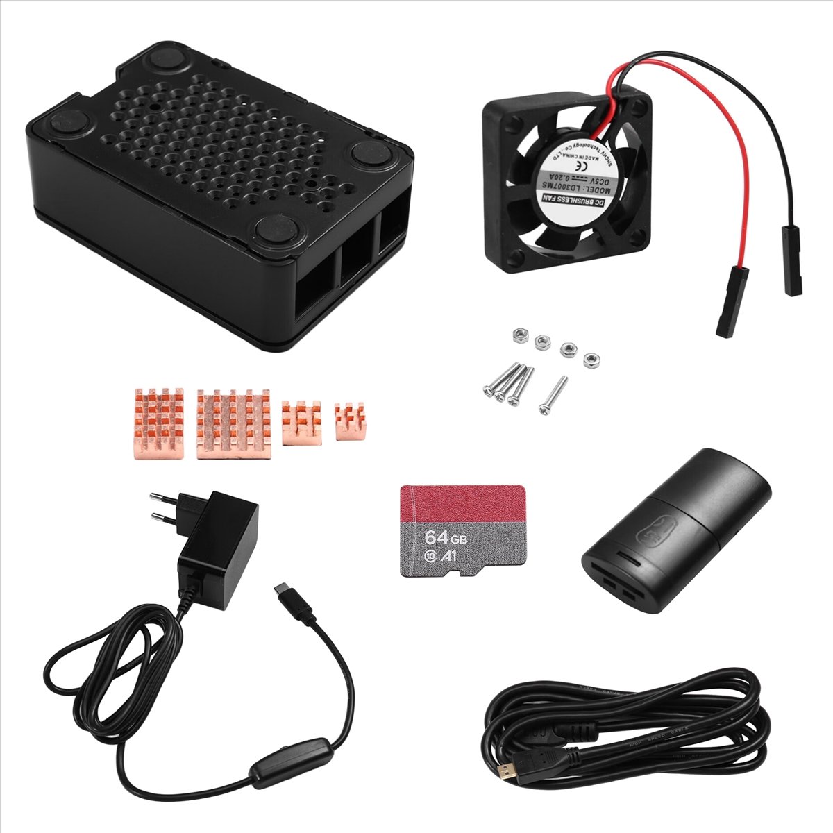 A73T For Raspberry Pi 4B Kit w - Diy Electronics Raspberry Pi 리뷰 및 가격