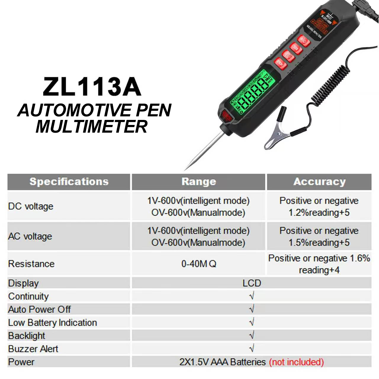 Smart Car Circuit Tester Digit - Multimeter Digital 리뷰 및 가격