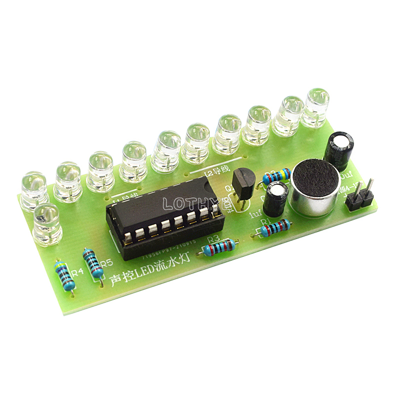 CD4017 Voice Control LED Water - Diy Electronics For Beginners 리뷰 및 가격