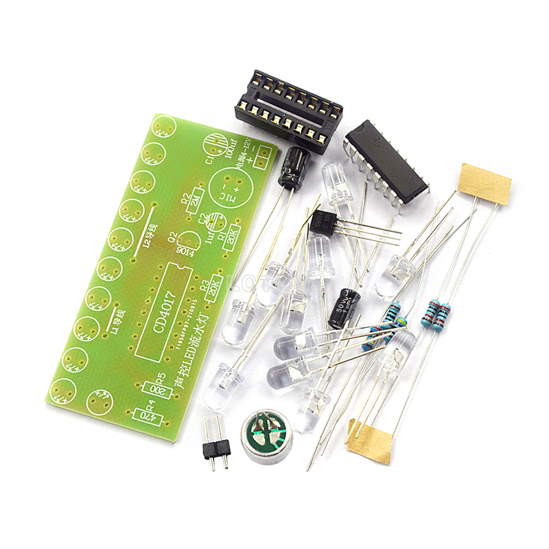 CD4017 Voice Control LED Water - Diy Electronics For Beginners 리뷰 및 가격