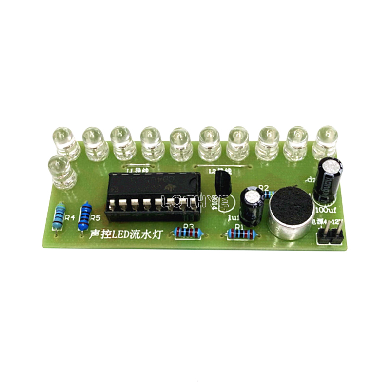 CD4017 Voice Control LED Water - Diy Electronics For Beginners 리뷰 및 가격