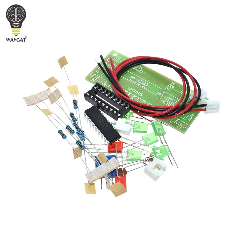 LM3915 DC 9V-12V 10 LED Sound  - Diy Electronics Audio 리뷰 및 가격