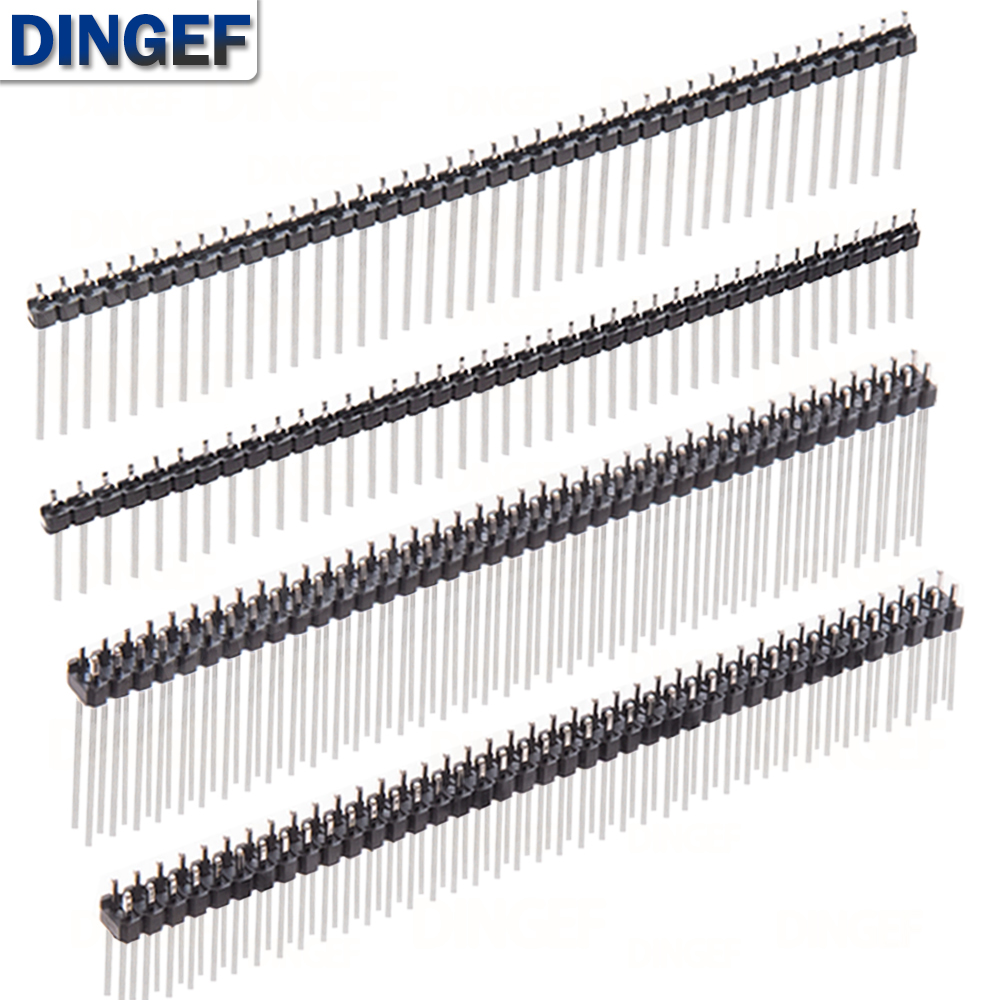 10PCS Single Double Row Male 1 - Male Female Header Pin 리뷰 및 가격