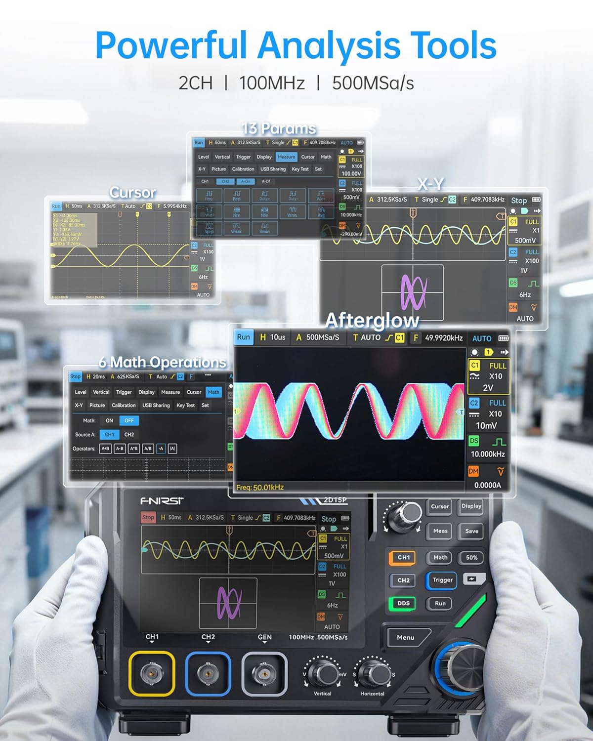 100MHz 3-in-1 Digital Oscillos - Multimeter Digital 리뷰 및 가격