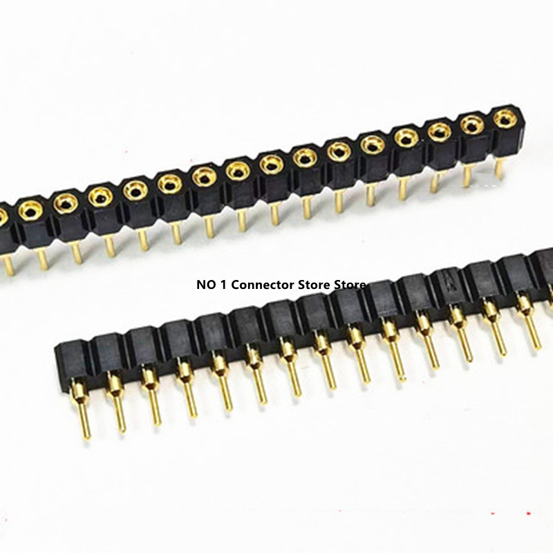 1PCS 2.54mm Pitch Round Hole M - Male Female Header Pin 리뷰 및 가격