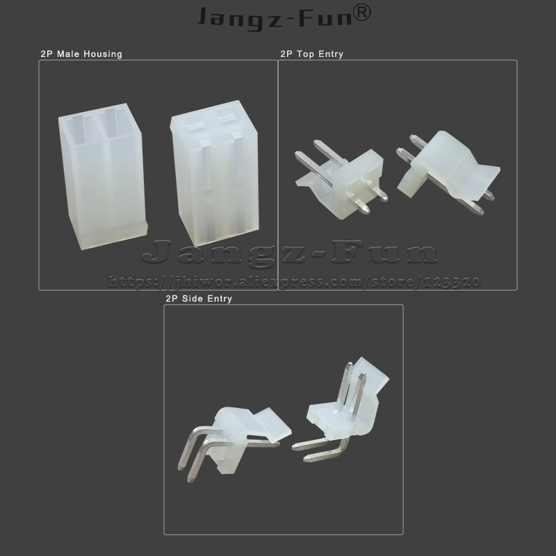 50pcs 2P CH 3.96 Plug 3.96mm M - Male Female Header Pin 리뷰 및 가격