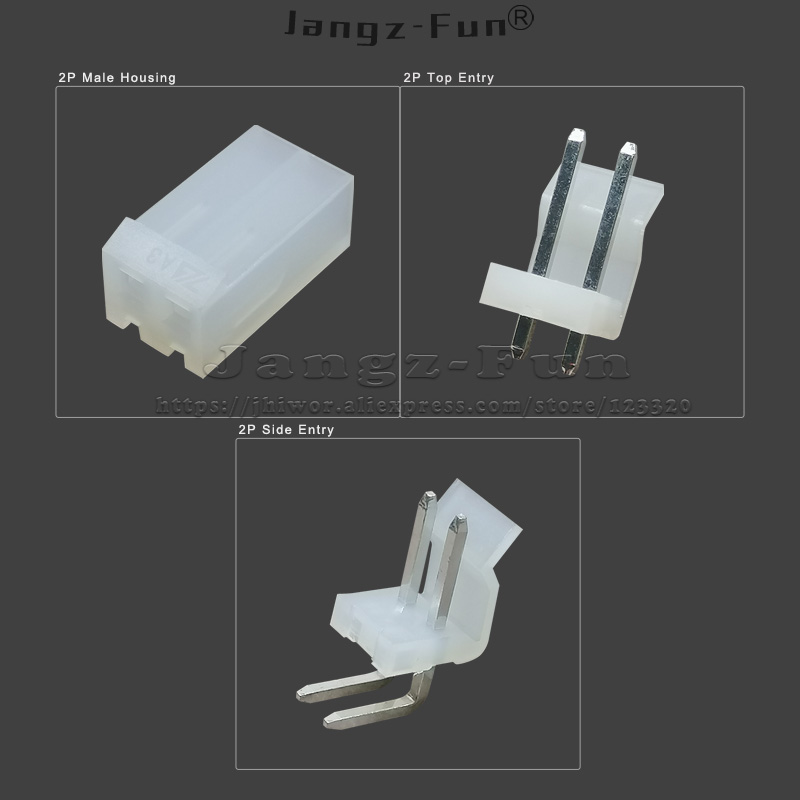 50pcs 2P CH 3.96 Plug 3.96mm M - Male Female Header Pin 리뷰 및 가격