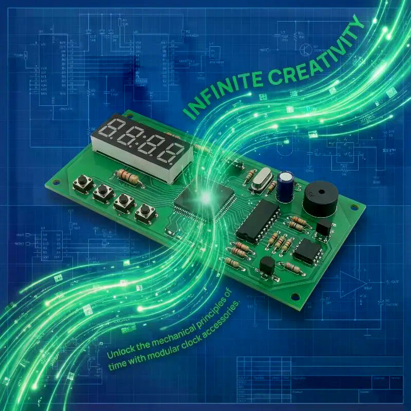 DIY Digital LED Clock Kit 4 Di - Diy Electronics Workshop 리뷰 및 가격