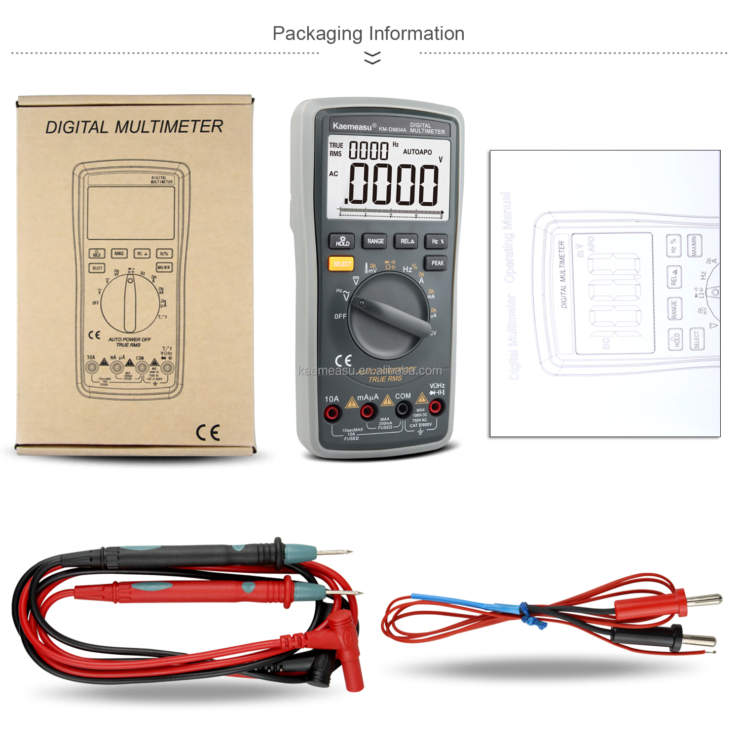 04A Clamp Meter AC DC Digital  - Multimeter Digital 리뷰 및 가격
