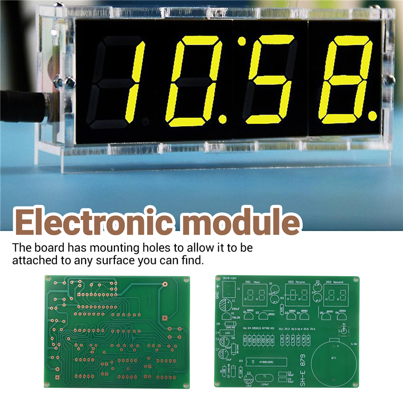 AT89C2051 6 Digital LED Displa - Diy Electronics Flux 리뷰 및 가격