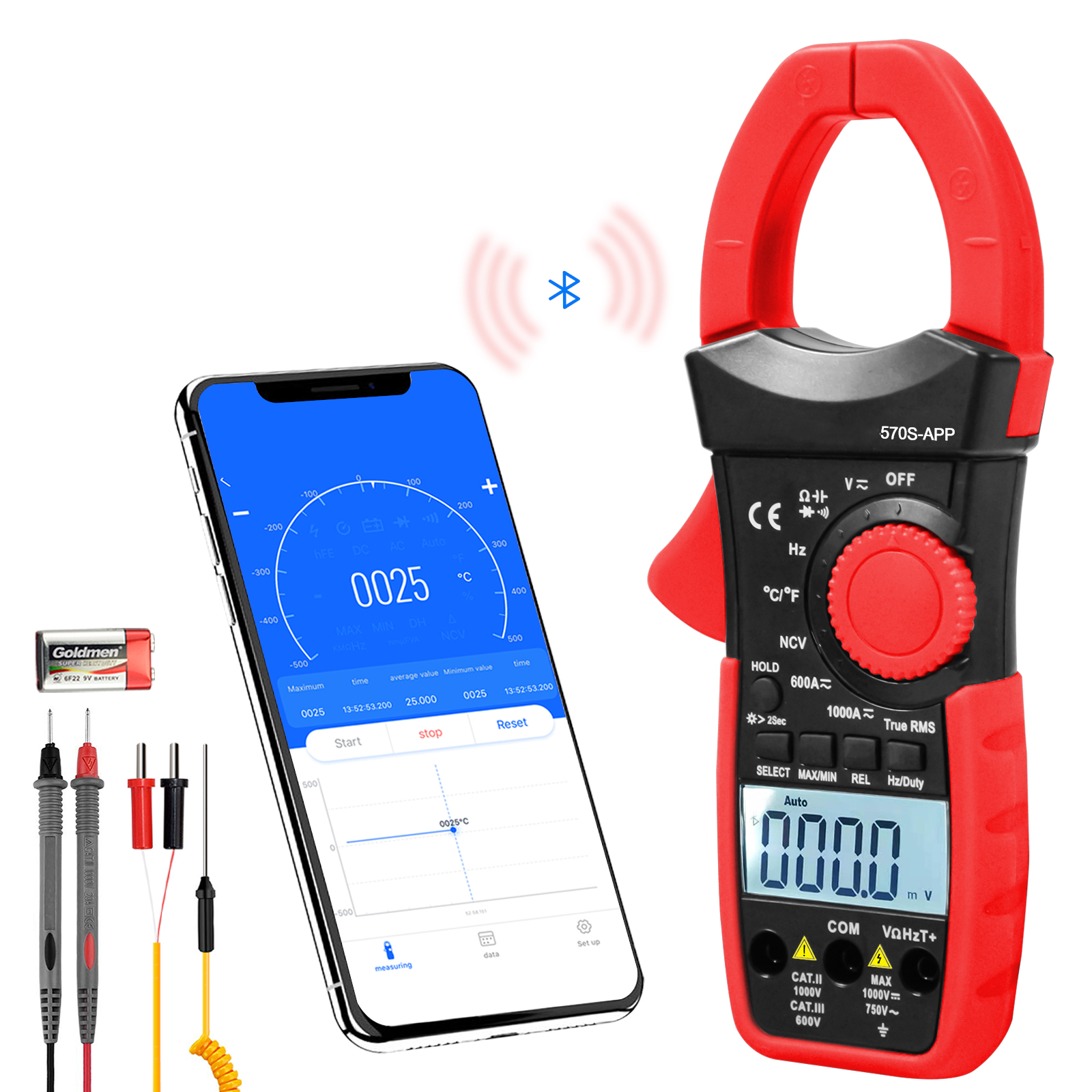 HP-570S-APP Portable 6000 Coun - Multimeter Digital 리뷰 및 가격