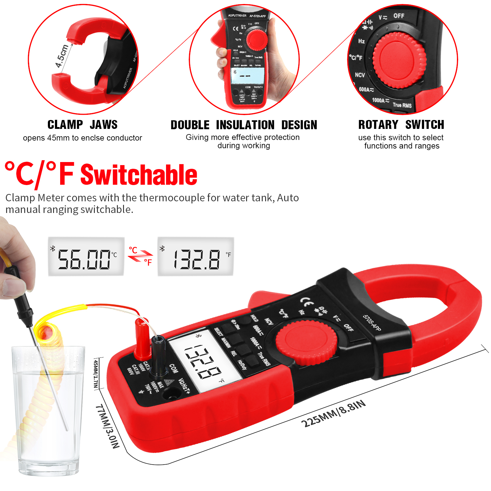 HP-570S-APP Portable 6000 Coun - Multimeter Digital 리뷰 및 가격