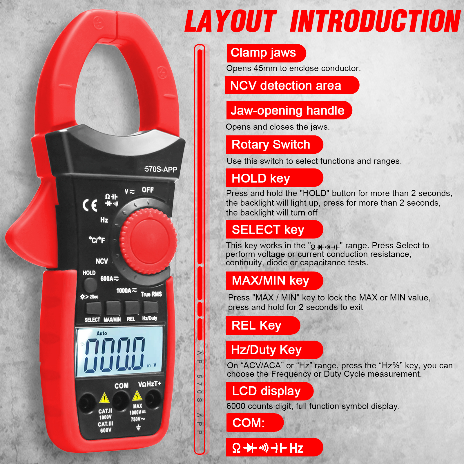 HP-570S-APP Portable 6000 Coun - Multimeter Digital 리뷰 및 가격