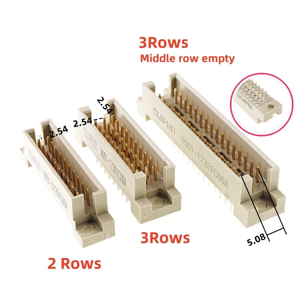 1 5 50 Pcs Backplane Connector - Male Female Header Pin 리뷰 및 가격