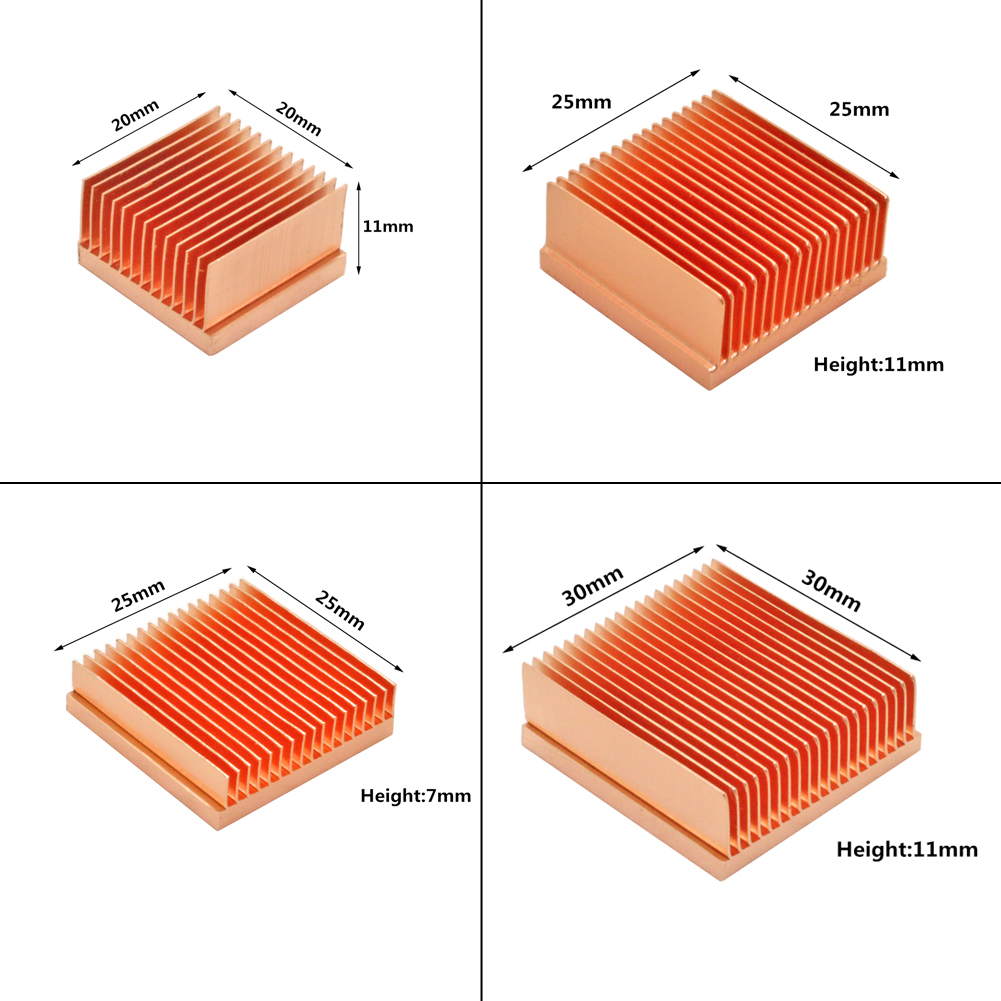 Pure Copper Heatsink DIY Heat  - Diy Electronics Raspberry Pi 리뷰 및 가격