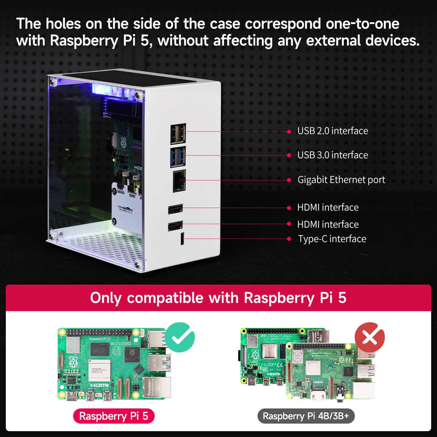 Raspberry Pi 5 Case Protective - Diy Electronics Raspberry Pi 리뷰 및 가격